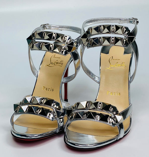 Christian Louboutin Galerietta Studded Ankle Strap Sandal