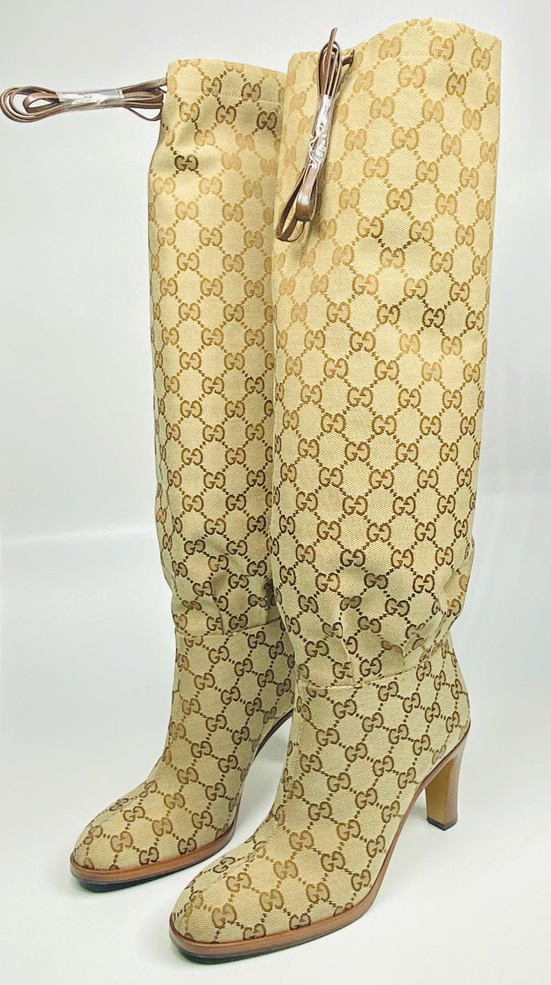 Gucci Women's GG Knee-High Boot